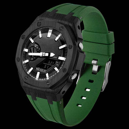 caiso g-shock ga2100 zinc alloy black shell