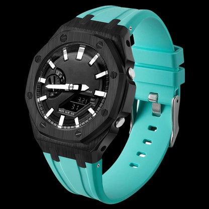 caiso g-shock ga2100 zinc alloy black shell